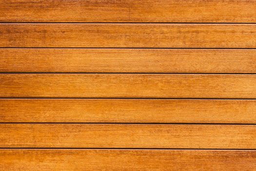 Brown Wood Background in Horizontal Pattern, Natural Color.