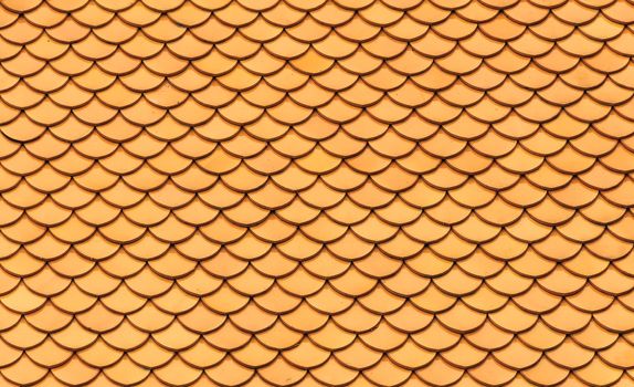 Yellow Tile Pattern, Oriental Style, Seamless Background