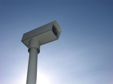 Surveillance Camera And Text Area