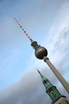 Highest Television Tower In Berlin (Alexander Platz)