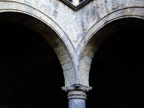 Colonial archways in Guadalajara, Mexico