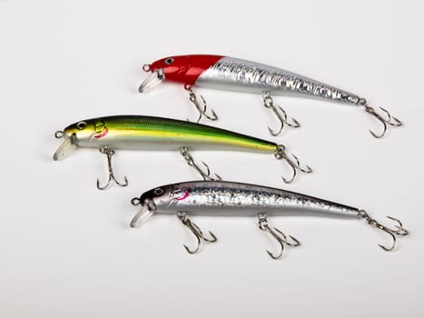 fishing lures ready for a big fish