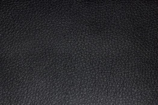 Closeup picture of some black fake leather