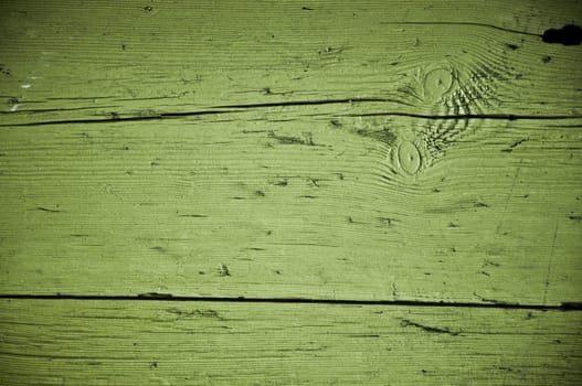 Green grungy texture of an old Turkish door