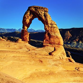 Sunset at Delicate Arch 