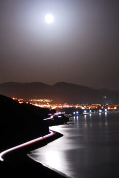 night scene in Spain,Torrex