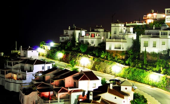 night scene in Spain, Torrex