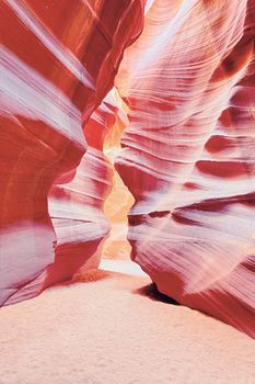 The Antelope Canyon, Page, Arizona, USA 