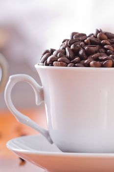 coffee a cup beans