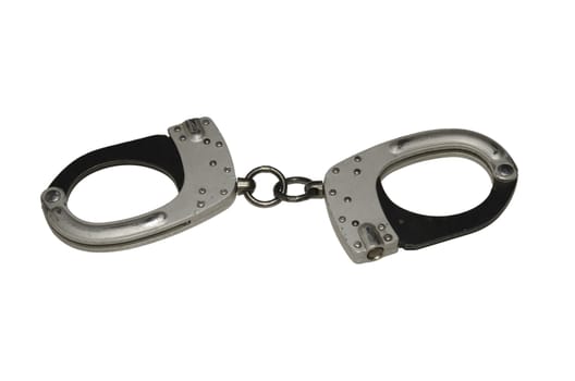 handcuffs isolated on a white background