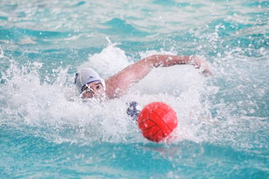 KYIV, UKRAINE - MAY 17: Water Polo match beetwen Ukraine and Egypt national team during The III International Water Polo Tournament in Memory of Oleksiy Barkalov on May 17, 2007 in Kyiv, Ukraine