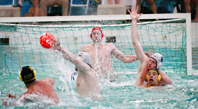 KYIV, UKRAINE - MAY 17: Water Polo match beetwen Ukraine and Egypt national team during The III International Water Polo Tournament in Memory of Oleksiy Barkalov on May 17, 2007 in Kyiv, Ukraine