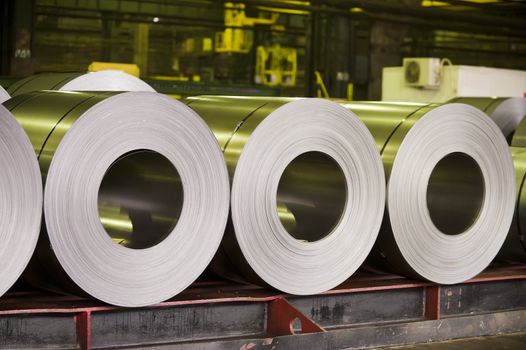 rolls of zinc steel sheet-industry