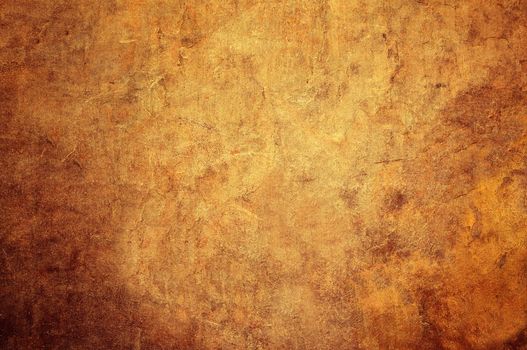 Rough background texture. Vintage style in yellow brown.
