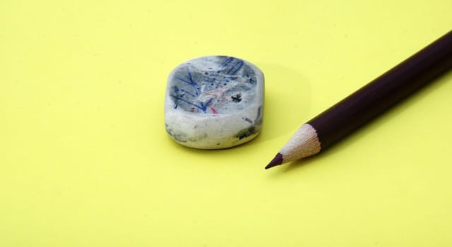 pencils erasers