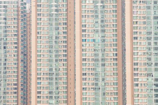 Packed Hong Kong apartments