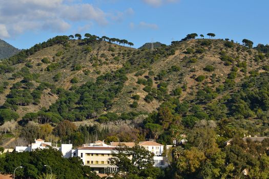 northern slopes of the mountains of Malaga, Malaga road picture-antequera