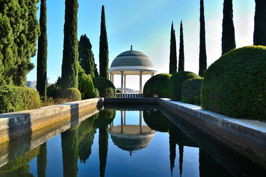 Historic Park on the north side of Malaga