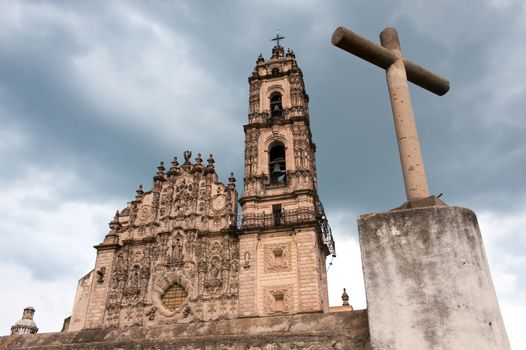 San Francisco Javier cathedral, Tepotzotlan, Mexico.