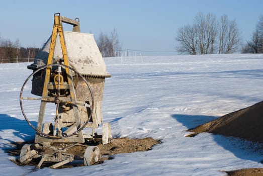 cement mixer