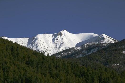 Mounatin view in the Rockies