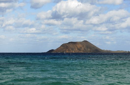 view from Fuerteventura island , Canary islands