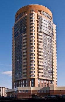 High residential house in Yekaterinburg. Residential and office space.