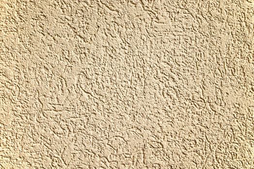 The texture of the wall. Technology of wet plaster.