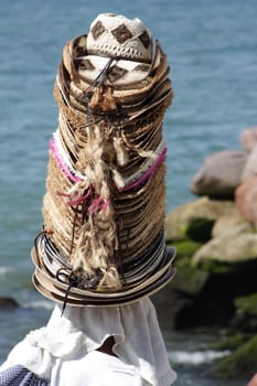 Hat vendor in mexico