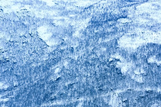 Winter landscape of Forest mountain with trees covered in snow.