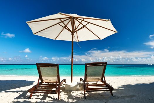 Beautiful beach at Maldives, South Male Atoll