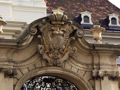 Vienna, Austria. Urban Architecture, Building Detail