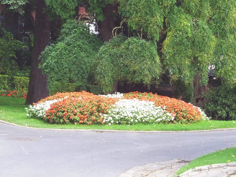 In a city park