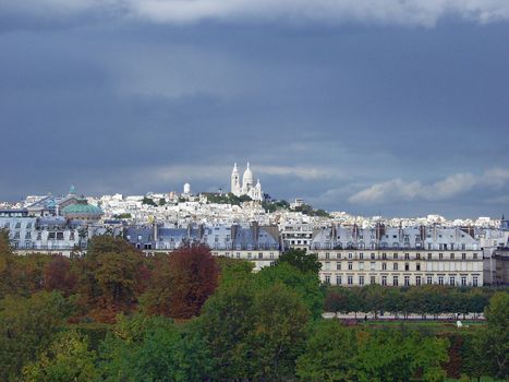 View of Montmartre. Paris. France