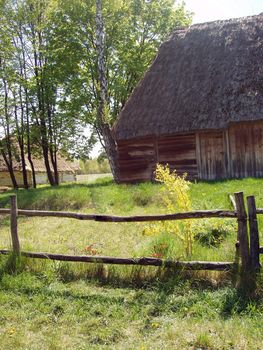 Spring in a Ukrainian village