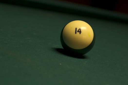 a high resolution image of a pool ball