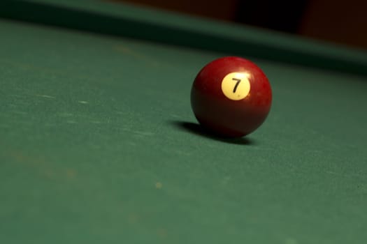 a high resolution image of a pool ball