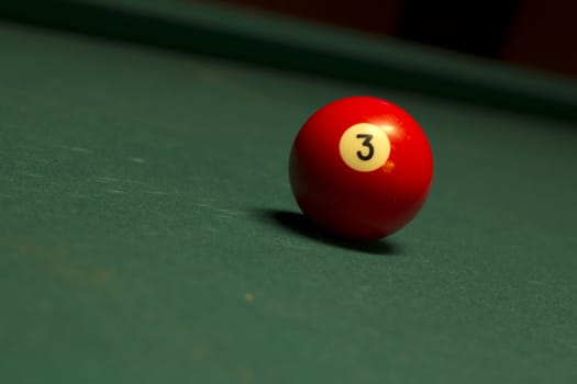 a high resolution image of a pool ball