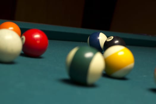 a high resolution image of a pool ball
