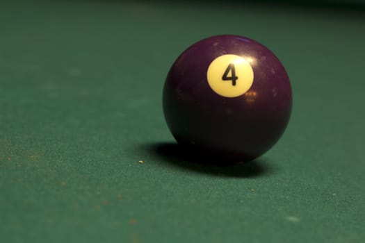 a high resolution image of a pool ball
