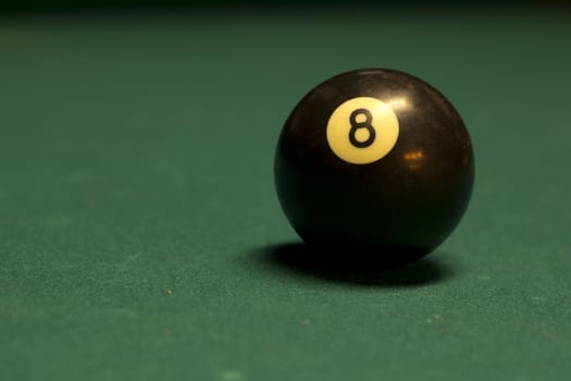 a high resolution image of a pool ball