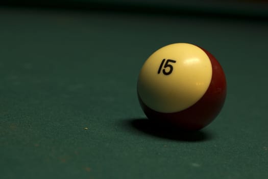 a high resolution image of a pool ball