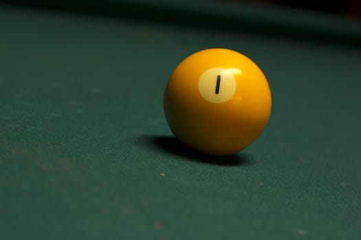 a high resolution image of a pool ball