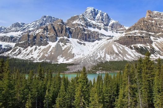 most beautiful landscapes in Banff National Park, Alberta, Canada