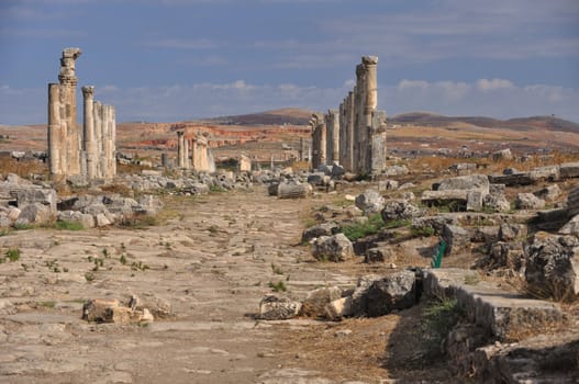 Apamea or Apameia was a treasure city and stud-depot of the Seleucid kings, was capital of Apamene, on the right bank of the Orontes River.