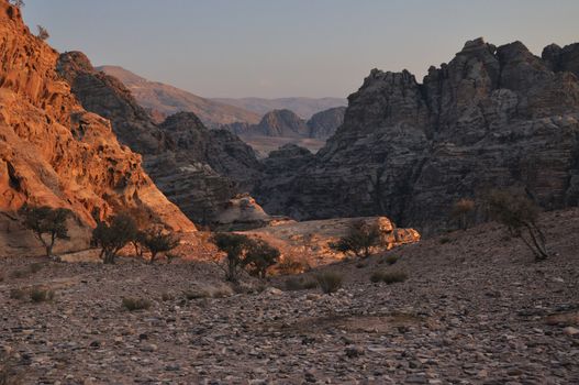 Around Petra. If you go up to the Monastery you have lot of fantastic views around you, not just the Monastery.