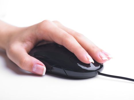 Computer work One-click management mouse hand