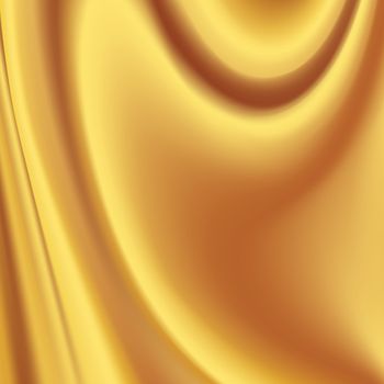 Gold Silk Fabric For Backgrounds