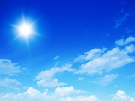 blue sky background