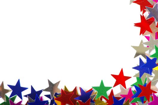 Colored stars background for your text on photo, and other.